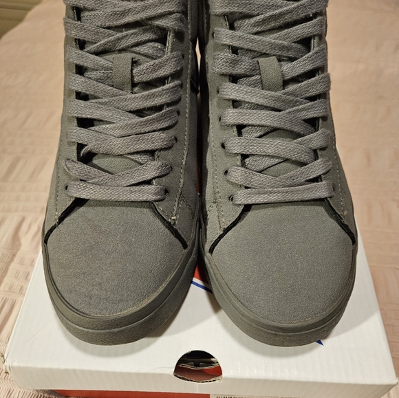 TOPSTAR HI CHROMATIC SUEDE CHARCOAL SIZE 5 - Picture 4 of 5